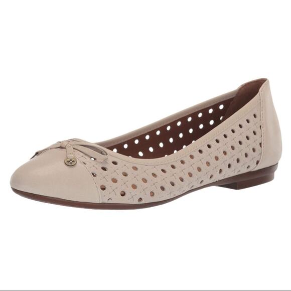 Patricia Nash Bettina Ballet Flats In Bone NIB - Picture 1 of 3